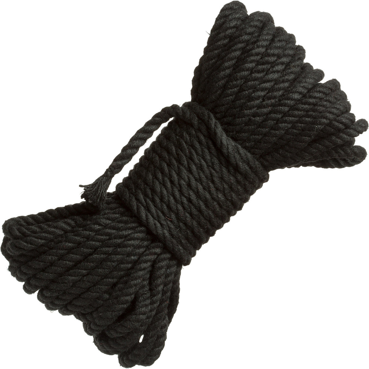 Johnson On A Rope MERCI Bind & Tie 50 Foot Hemp Bondage Rope By Doc Johnson - Black