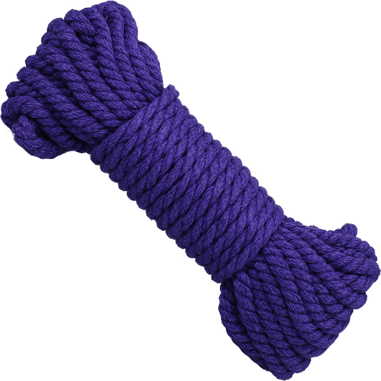 MERCI Bind & Tie 30 Foot Hemp Bondage Rope By Doc Johnson - Violet