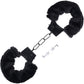 MERCI Fluff Cuffs Furry Handcuffs By Doc Johnson - Black 