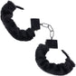 MERCI Fluff Cuffs Furry Handcuffs By Doc Johnson - Black 