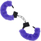 MERCI Fluff Cuffs Furry Handcuffs By Doc Johnson - Violet