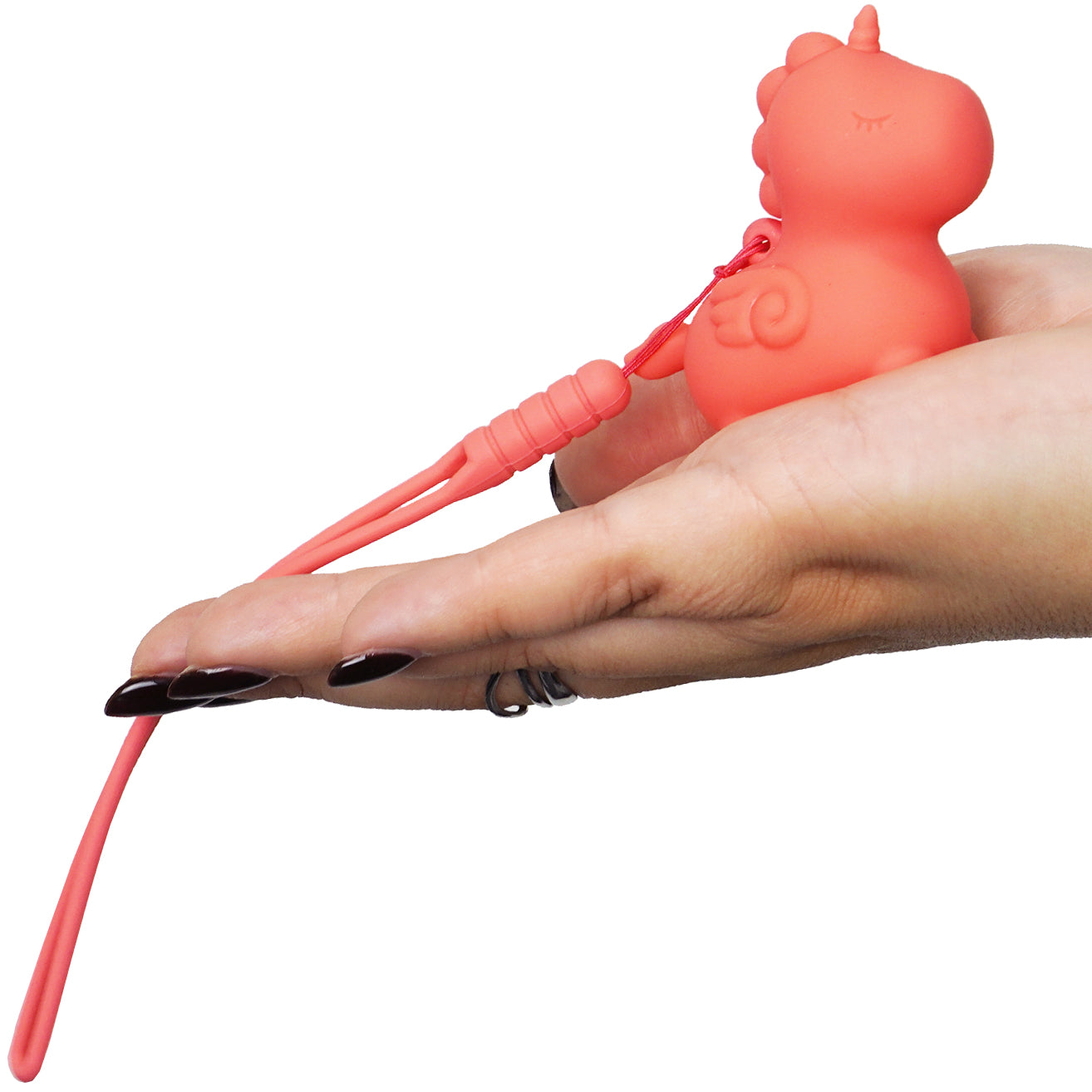 Unihorn Mini Peachy Pony Rechargeable Silicone Clitoral Vibrator Unihorn Mini Peachy Pony Rechargeable Silicone Clitoral Vibrator