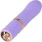 Pillow Talk Flirty Special Edition Silicone Waterproof Rechargeable Mini Vibrator - Purple & Rose Gold