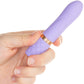 Pillow Talk Flirty Special Edition Silicone Waterproof Rechargeable Mini Vibrator - Purple & Rose Gold