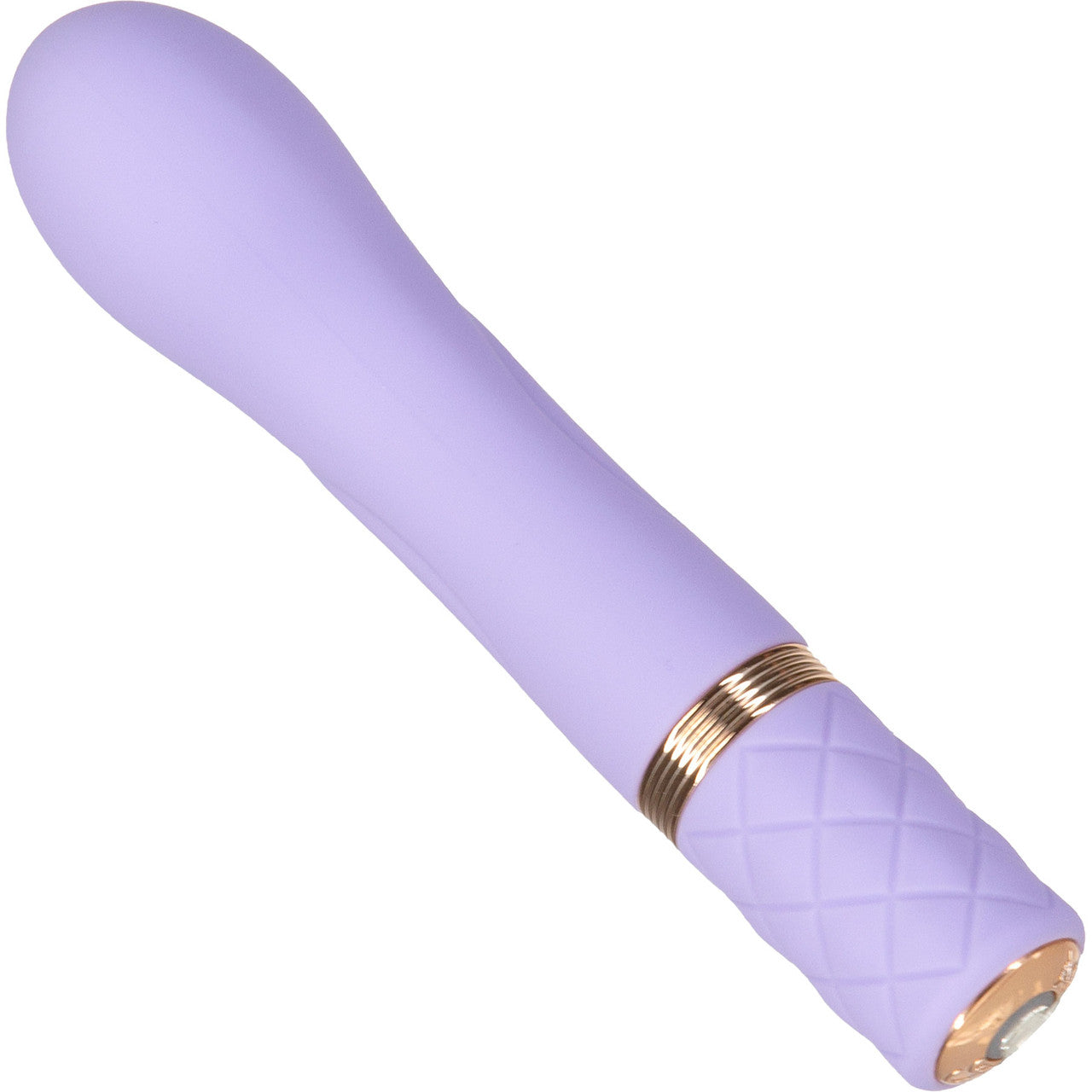 Pillow Talk Sassy Special Edition Silicone Waterproof Rechargeable G-Spot Vibrator - Purple & Rose Gold