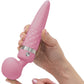 Pillow Talk Sultry Silicone Waterproof Rechargeable Wand Style Vibrator - Pink