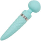 Pillow Talk Sultry Silicone Waterproof Rechargeable Wand Style Vibrator - Teal