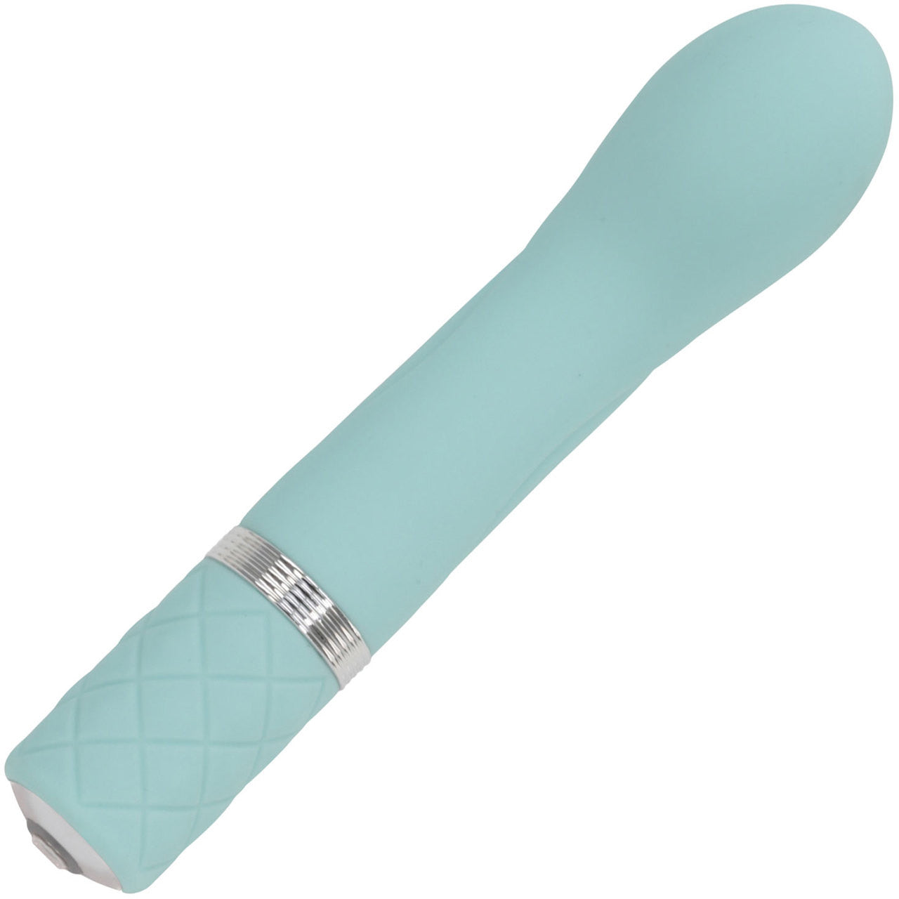 Pillow Talk Racy Silicone Waterproof Rechargeable G-Spot Vibrator - Teal