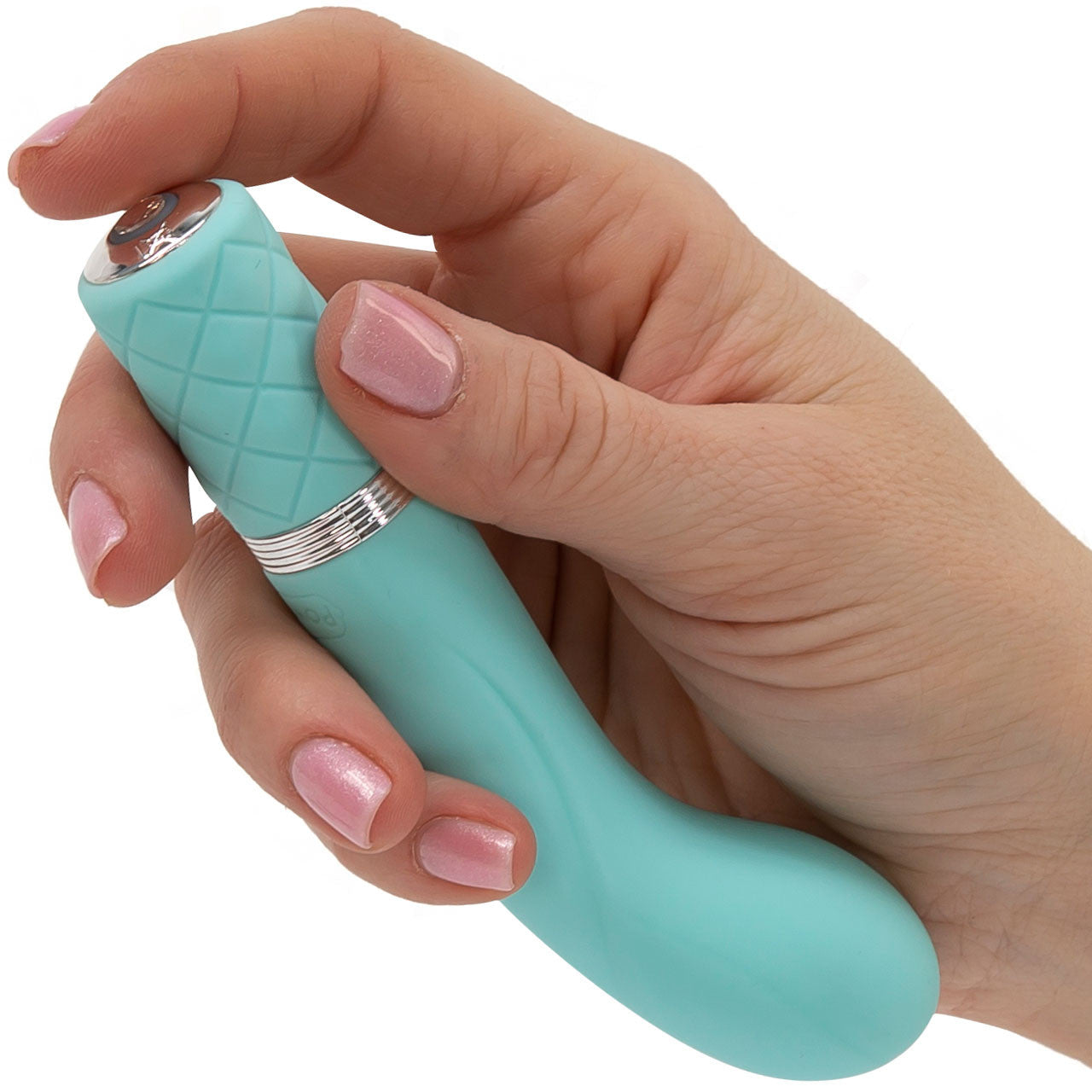 Pillow Talk Racy Silicone Rechargeable G-Spot Vibrator - Teal Pillow Talk Racy Silicone Rechargeable G-Spot Vibrator - Teal