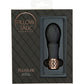 Pillow Talk Secrets Pleasure Rechargeable Silicone Mini Wand - Black & Rose Gold