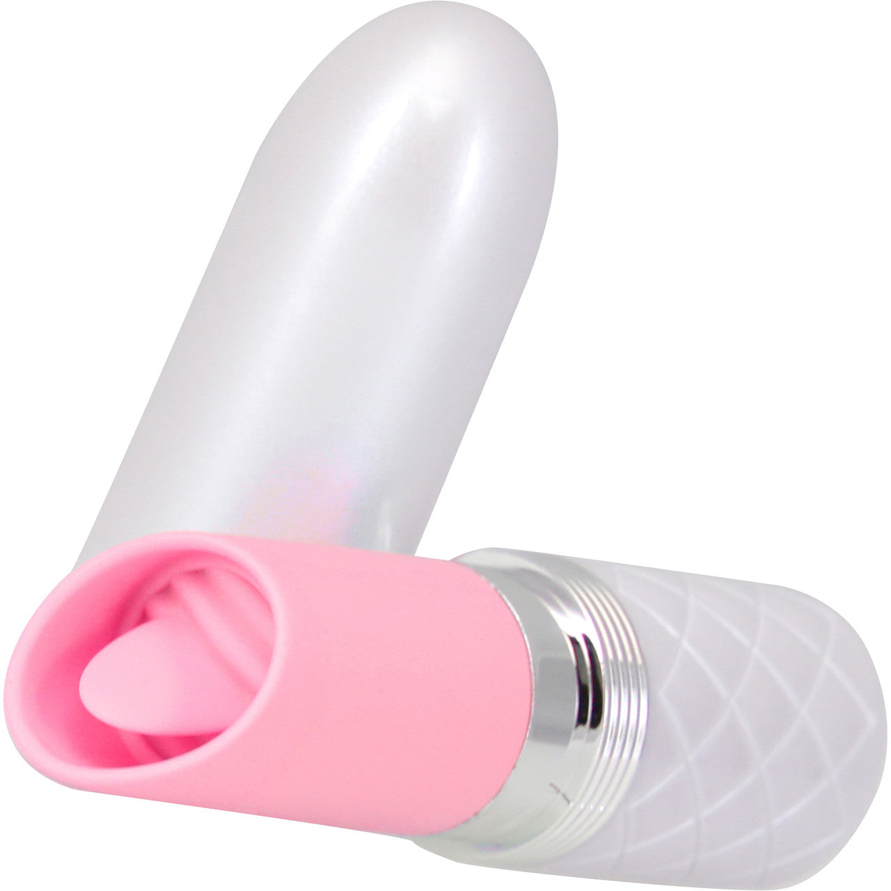 Pillow Talk Lusty Luxurious Rechargeable Silicone Flickering Massager - Pink