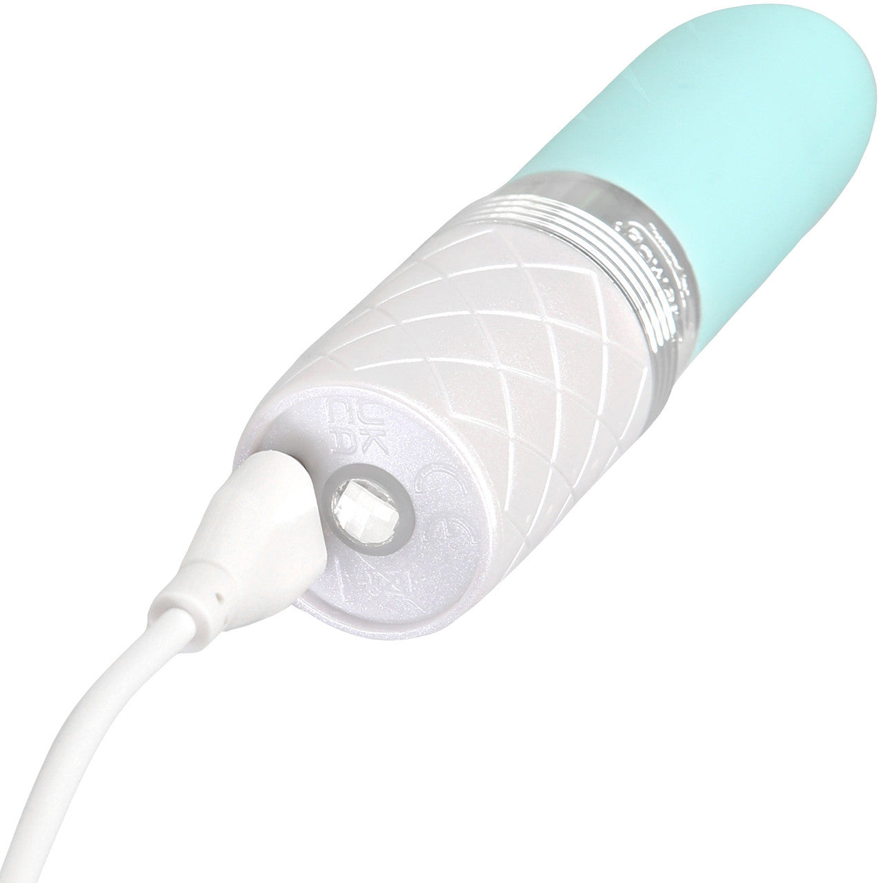 Pillow Talk Lusty Luxurious Rechargeable Silicone Flickering Massager - Teal