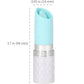 Pillow Talk Lusty Luxurious Rechargeable Silicone Flickering Massager - Teal
