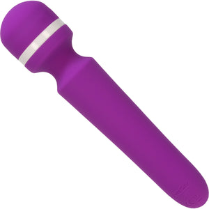 Wonderlust Destiny Silicone Rechargeable Wand Massager - Purple