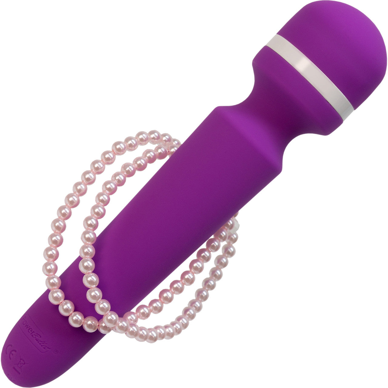 Wonderlust Destiny Silicone Rechargeable Wand Massager - Purple