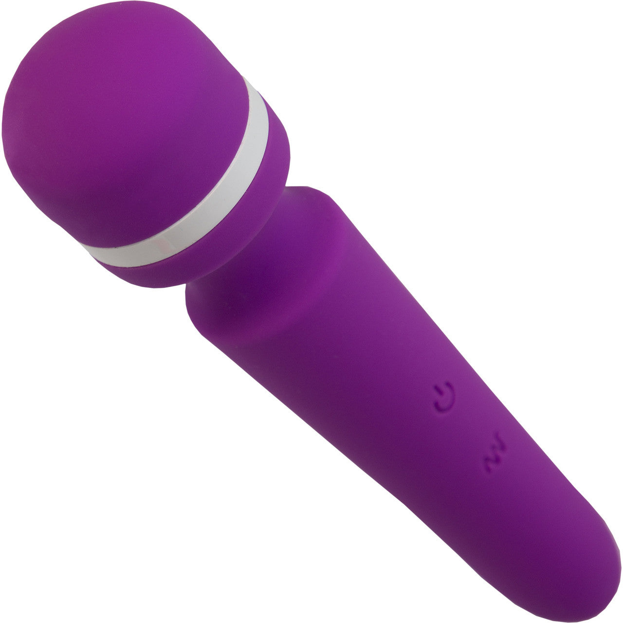 Wonderlust Destiny Silicone Rechargeable Wand Massager - Purple