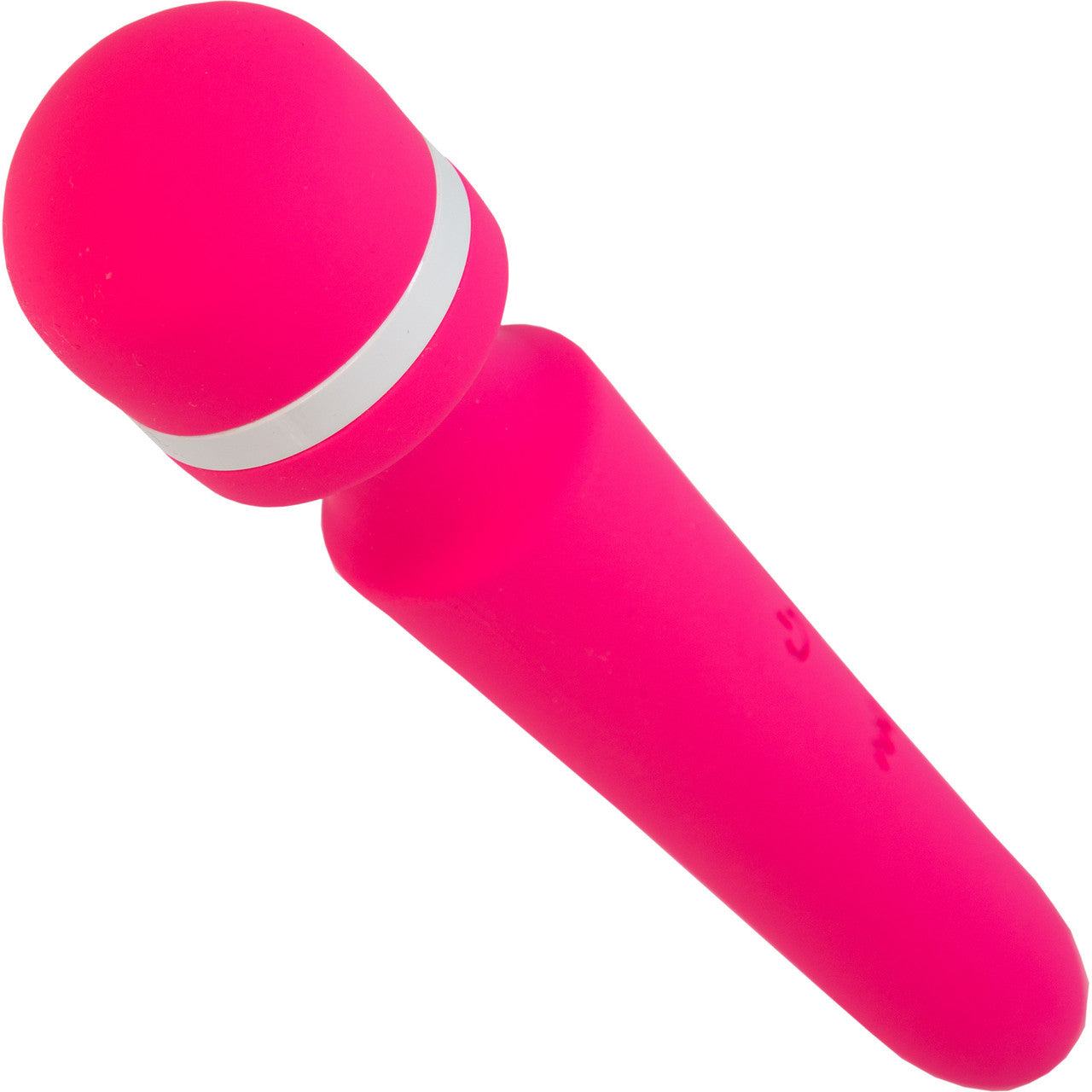 Wonderlust Destiny Silicone Rechargeable Wand Massager - Pink