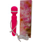 Wonderlust Destiny Silicone Rechargeable Wand Massager - Pink