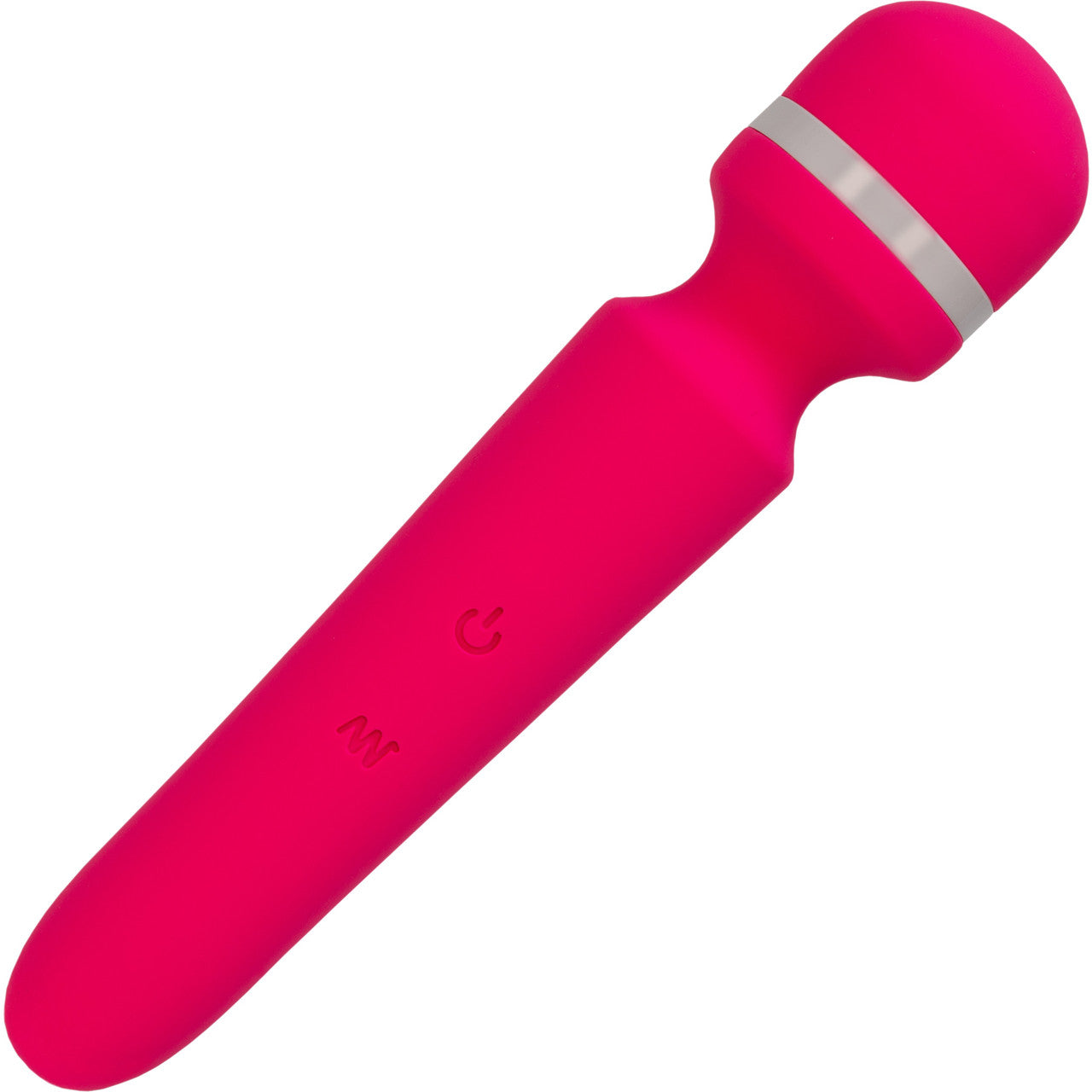 Wonderlust Destiny Silicone Rechargeable Wand Massager - Pink