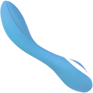 Wonderlust Serenity Rechargeable Silicone G-Spot Vibrator - Blue