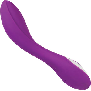 Wonderlust Serenity Rechargeable Silicone G-Spot Vibrator - Purple