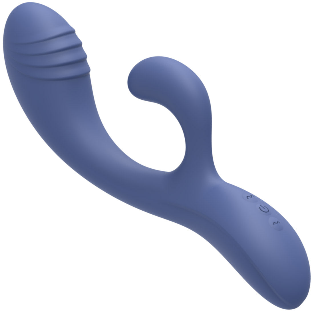 The Wonderland Rabbit Silicone Dual Stimulation Rumbly Vibrator