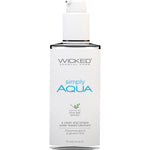 Simply Aqua Water Based Personal Lubricant With Olive Leaf Extract By Wicked Sensual Care 2.3 fl oz