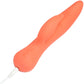 The Blossom Swan Rechargeable Silicone Dual Stimulation Rotating Vibrator - Orange