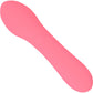 The Mini Swan Wand Rechargeable Waterproof Silicone Glow In The Dark G-Spot Vibrator - Pink