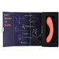 The Mini Swan Wand Rechargeable Waterproof Silicone Glow In The Dark G-Spot Vibrator - Orange