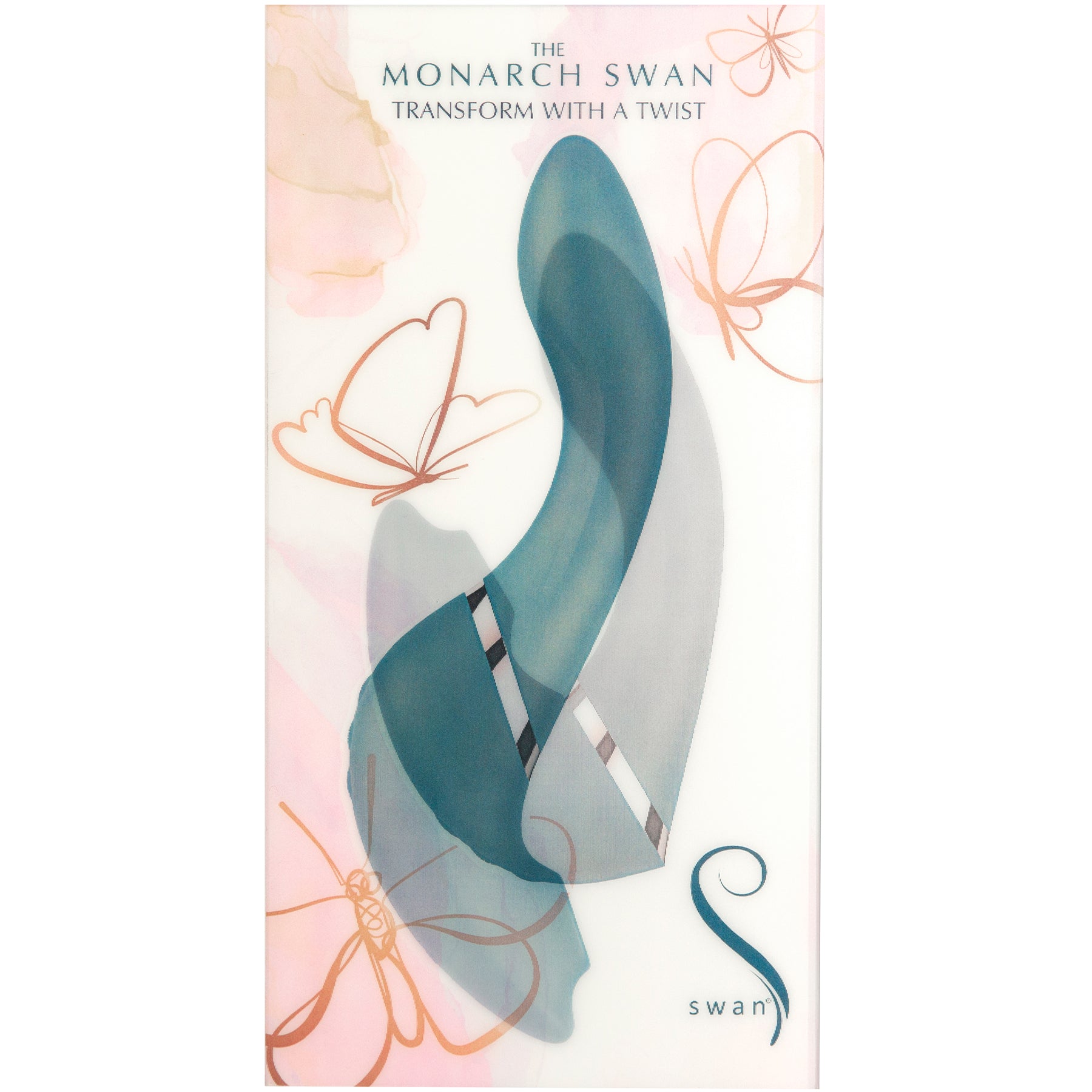 The Monarch Swan® Transform With A Twist Vibrator & Stimulator