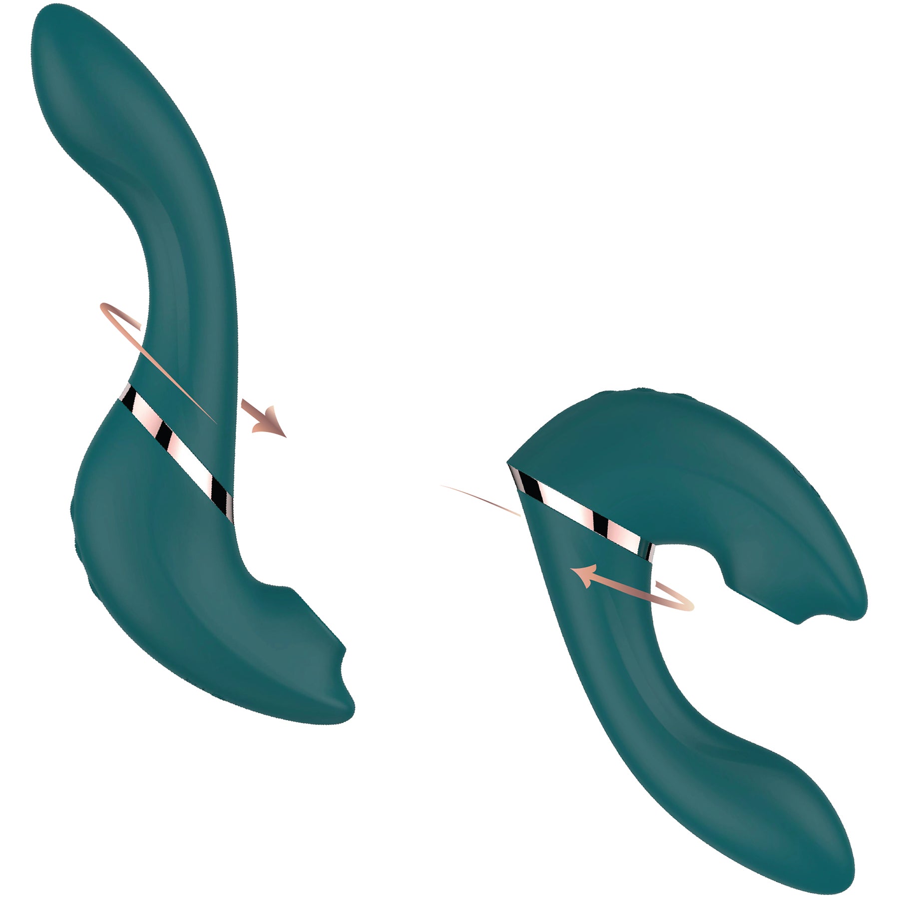 The Monarch Swan® Transform With A Twist Vibrator & Stimulator