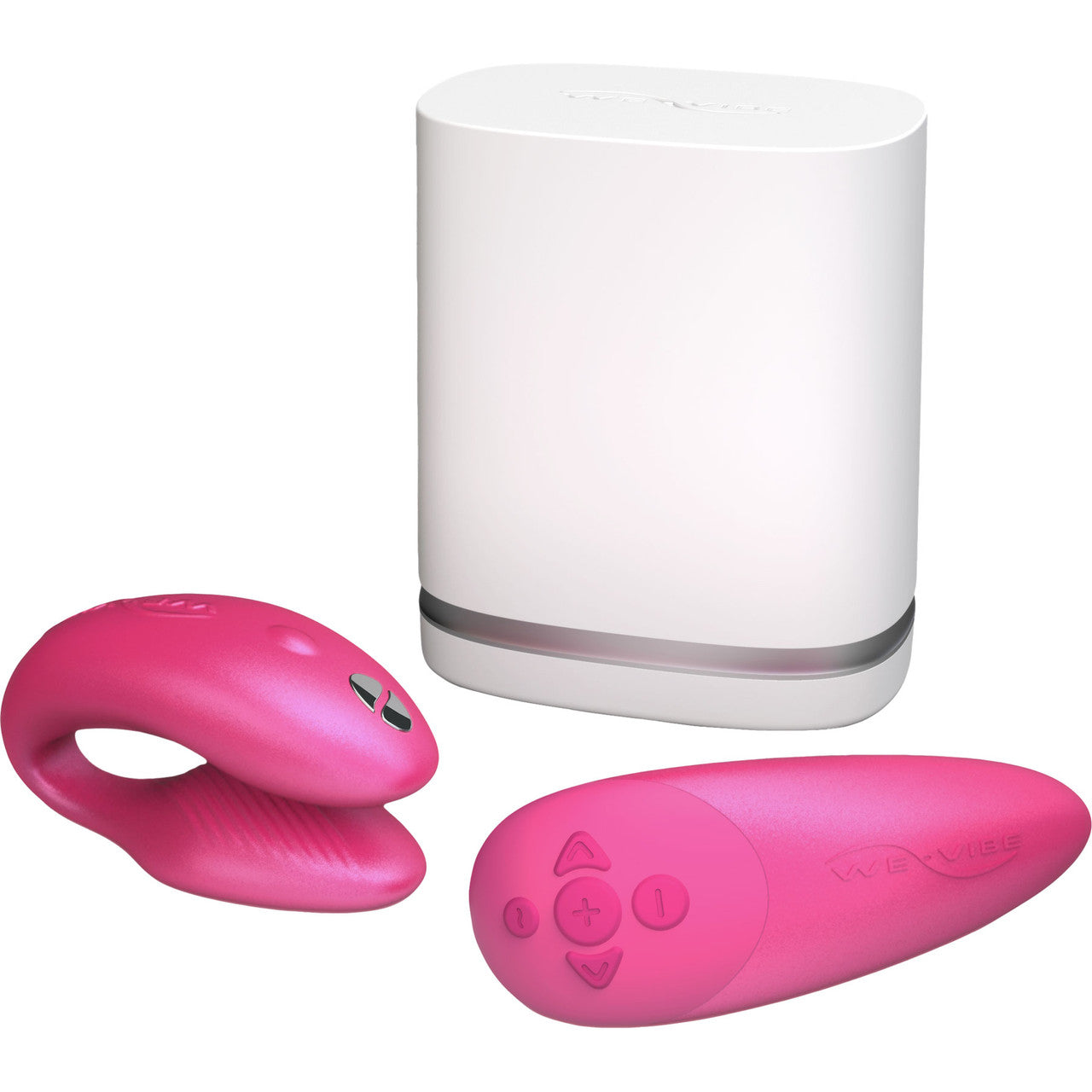 We-Vibe Chorus Remote & App Controlled Couples Vibrator - Cosmic Pink