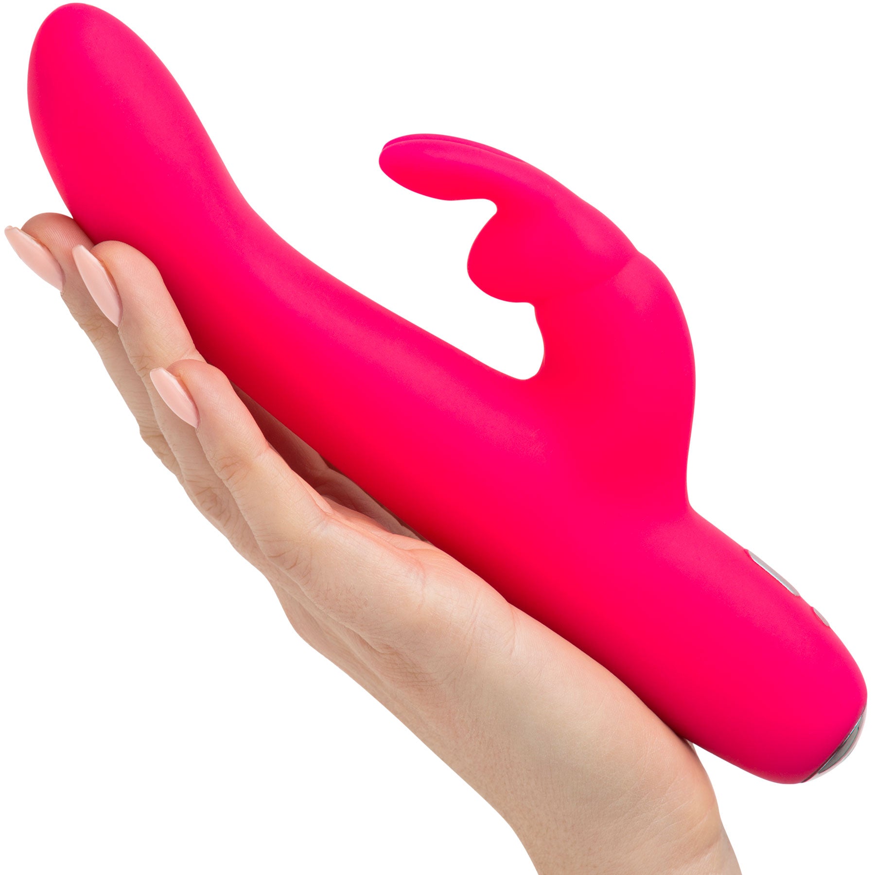 Happy Rabbit® Slimline Curve Silicone Rabbit Vibrator