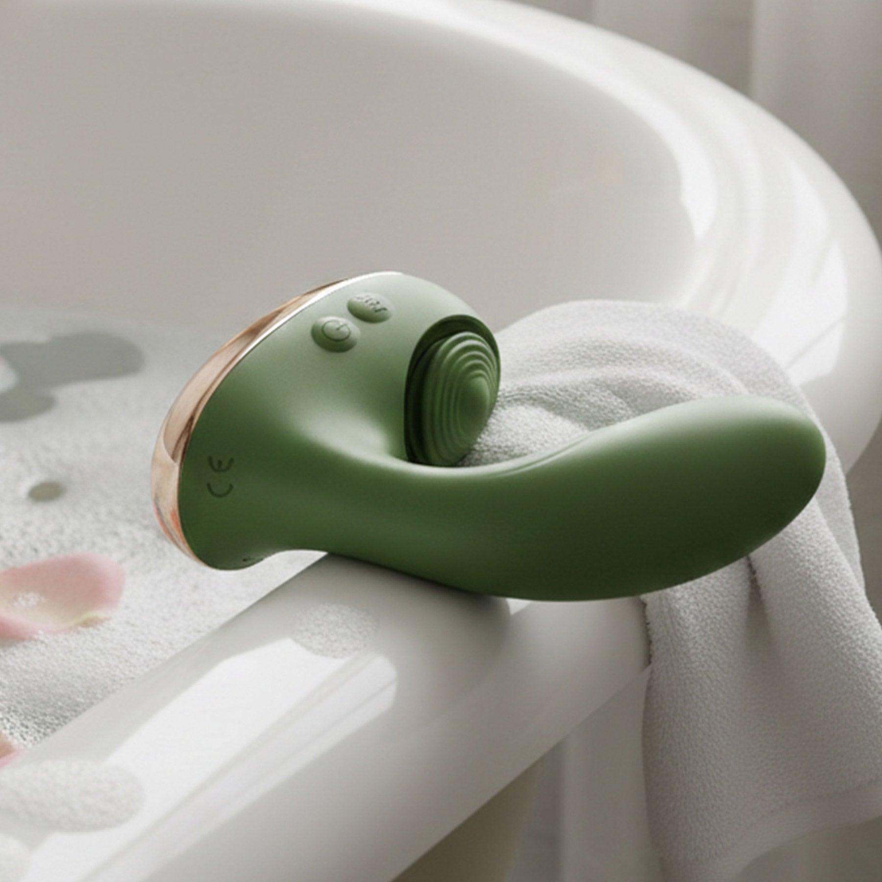 Swan® Reign Dual Stimulation Pulsing Silicone Vibrator