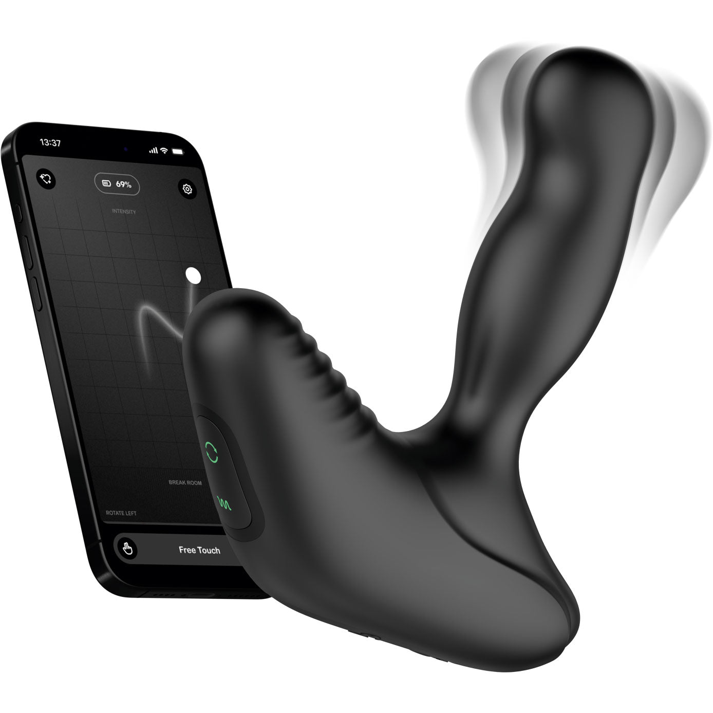 Nexus Revo Stealth App Enabled Rotating Vibrating Prostate Massager With Remote