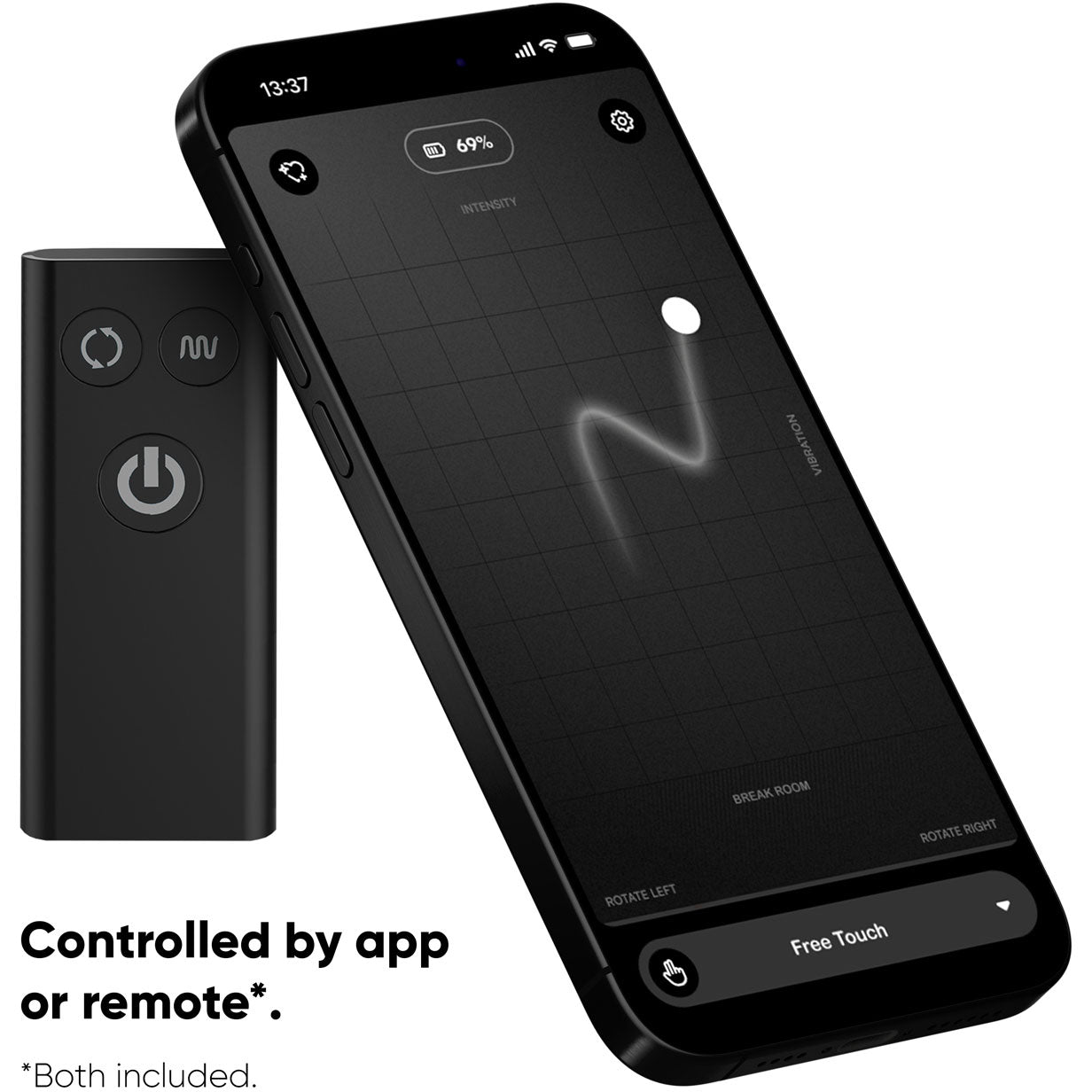 Nexus Revo Stealth App Enabled Rotating Vibrating Prostate Massager With Remote