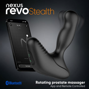Nexus Revo Stealth App Enabled Rotating Vibrating Prostate Massager With Remote