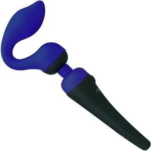 Palm Sensual Silicone Attachments For The PalmPower Wand Massager - Blue