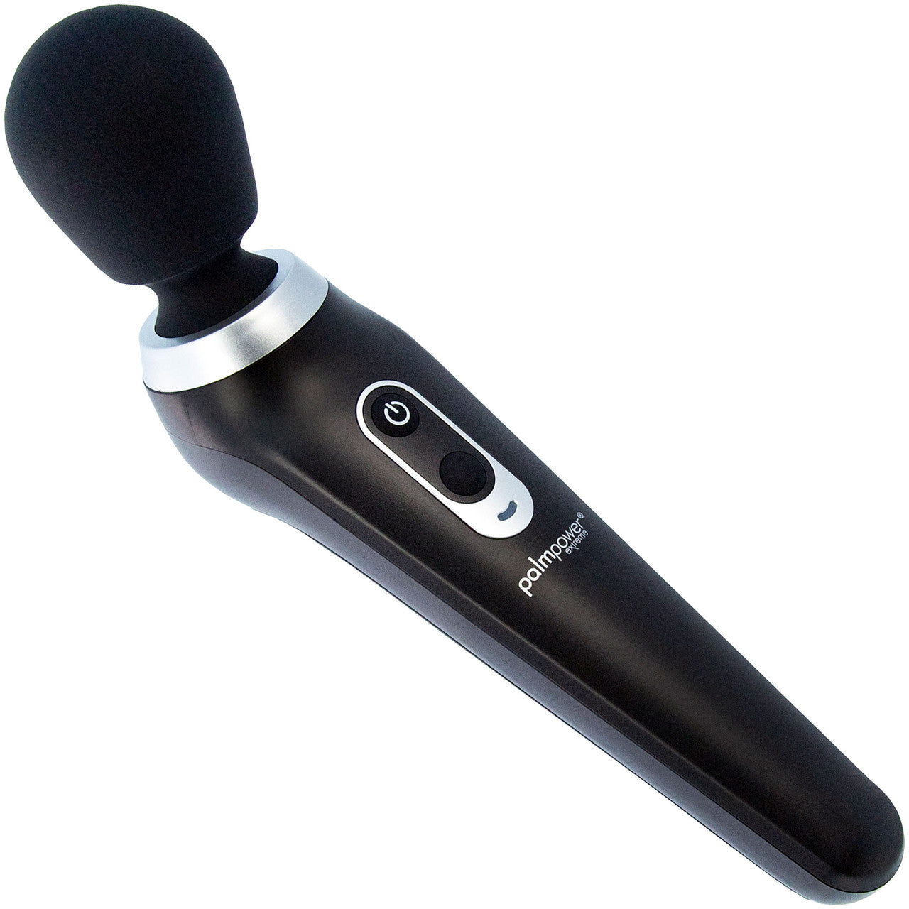 PalmPower Extreme Rechargeable Extra Powerful Wand Massager - Black