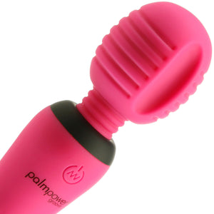 PalmPower Groove Mini Rechargeable Wand Massager - Fuchsia