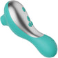 Tracy's Dog Flowliper Pleasure Air & Pulsing Clitoral Stimulator - Teal