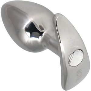 Pillow Talk Luxurious Stainless Steel Anal Plug With Power Bullet Vibrator