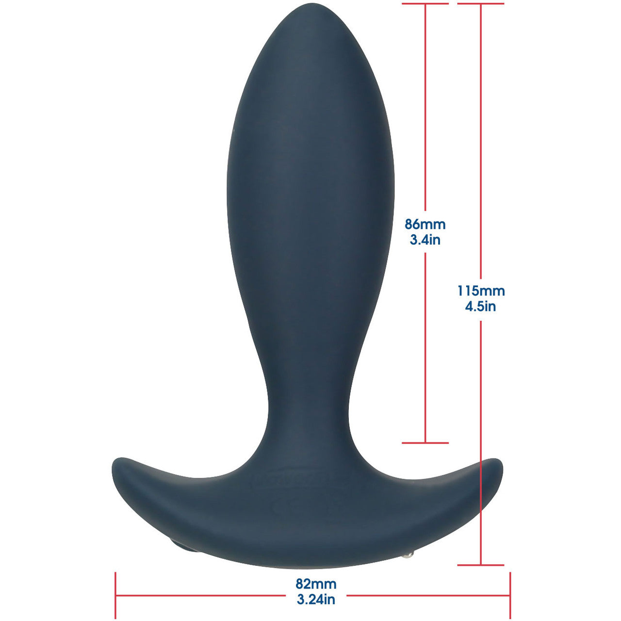 LUX Active Throb Silicone Rechargeable Anal Pulsating Massager With Remote