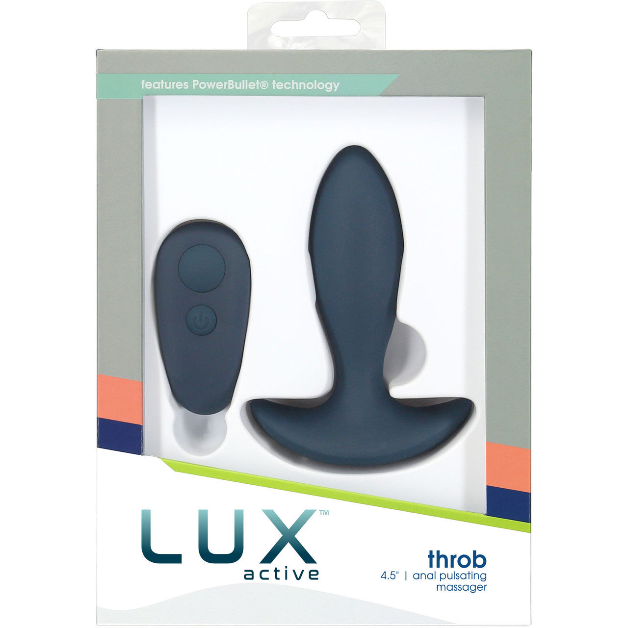 LUX Active Throb Silicone Massager LUX Active Throb Silicone Massager