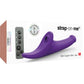 Strap-on-Me Multi Orgasm Triple Stimulation Realistic Strap-On Dildo - Purple