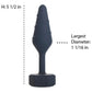 Lux Active Twist Silicone Anal Plug - Small