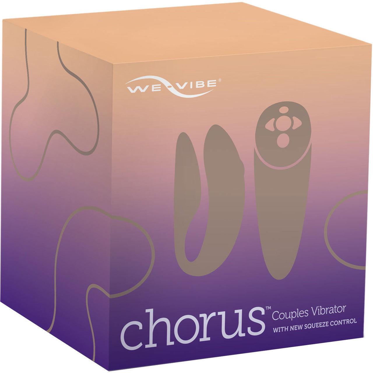 We-Vibe Chorus Remote & App Controlled Couples Vibrator - Purple