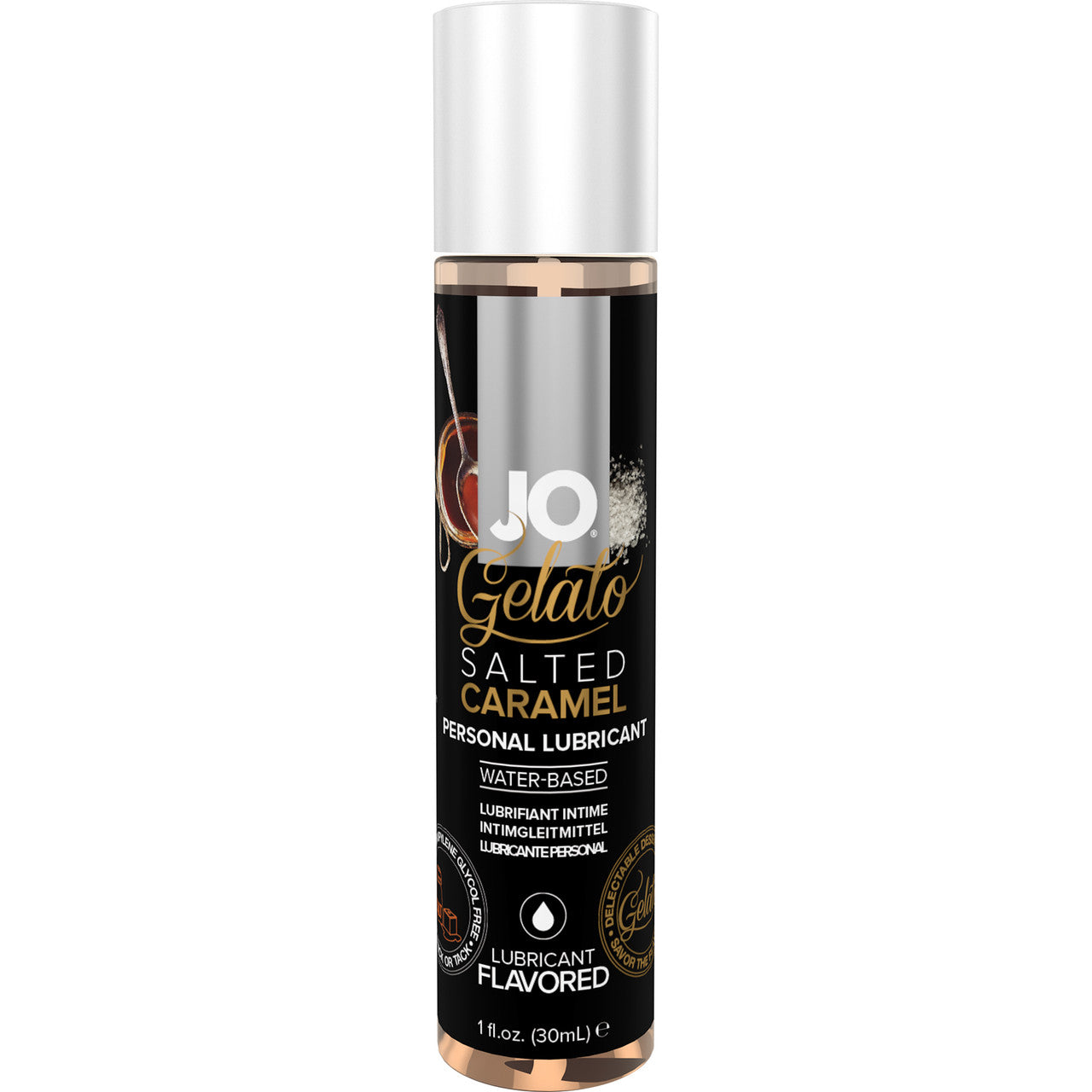 JO Gelato Salted Caramel Water Based Personal Lubricant 1 fl oz