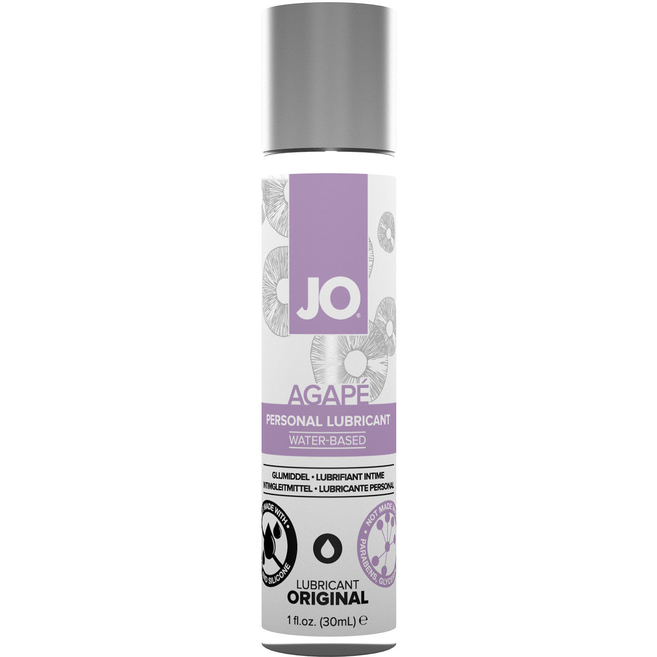 JO Agapé Original Water Based Personal Lubricant 1 fl oz